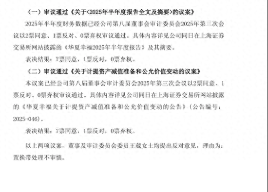 策略红 平安系对华夏幸福半年报议案投反对票 业内：债务重组需公平