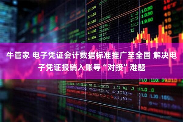 牛管家 电子凭证会计数据标准推广至全国 解决电子凭证报销入账等“对接”难题
